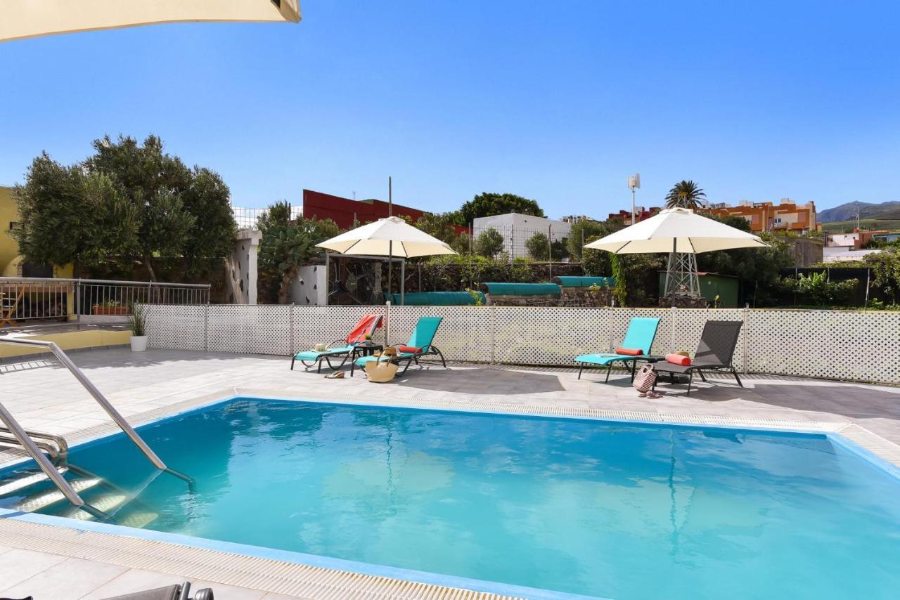 Los Algodones Cottage With Pool Инхенио Екстериор снимка