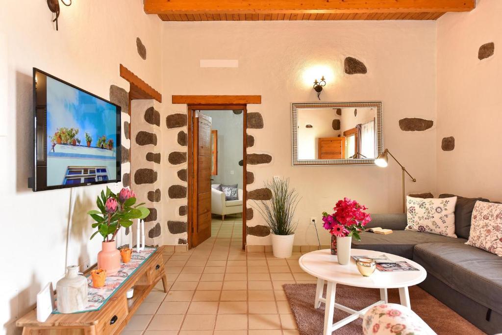 Los Algodones Cottage With Pool Инхенио Екстериор снимка