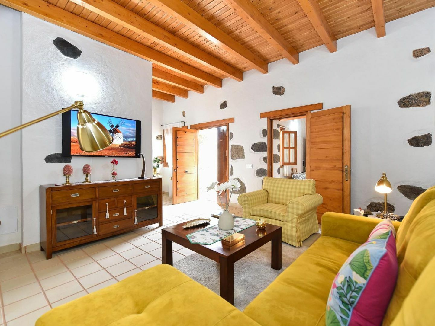 Los Algodones Cottage With Pool Инхенио Екстериор снимка