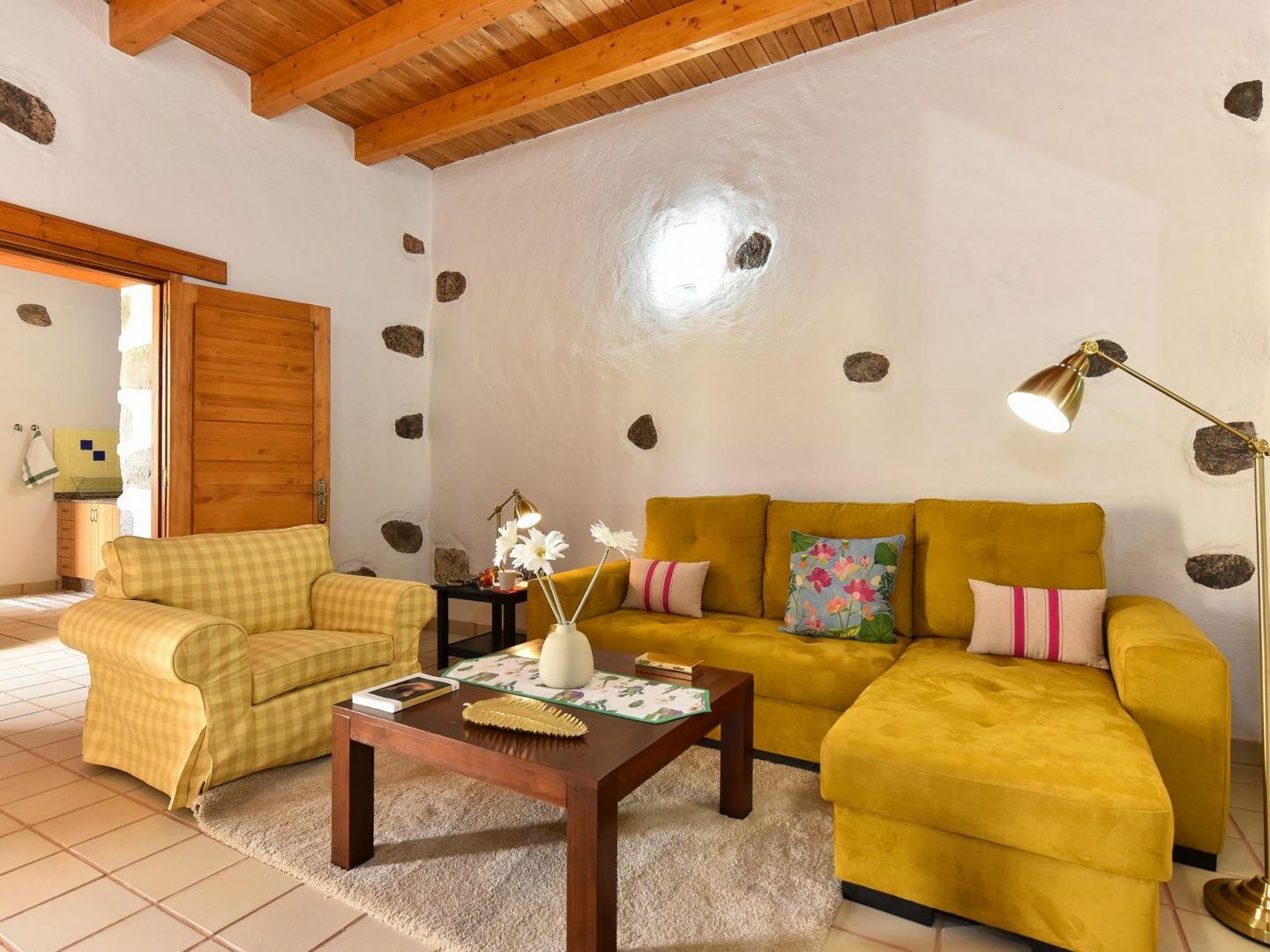Los Algodones Cottage With Pool Инхенио Екстериор снимка