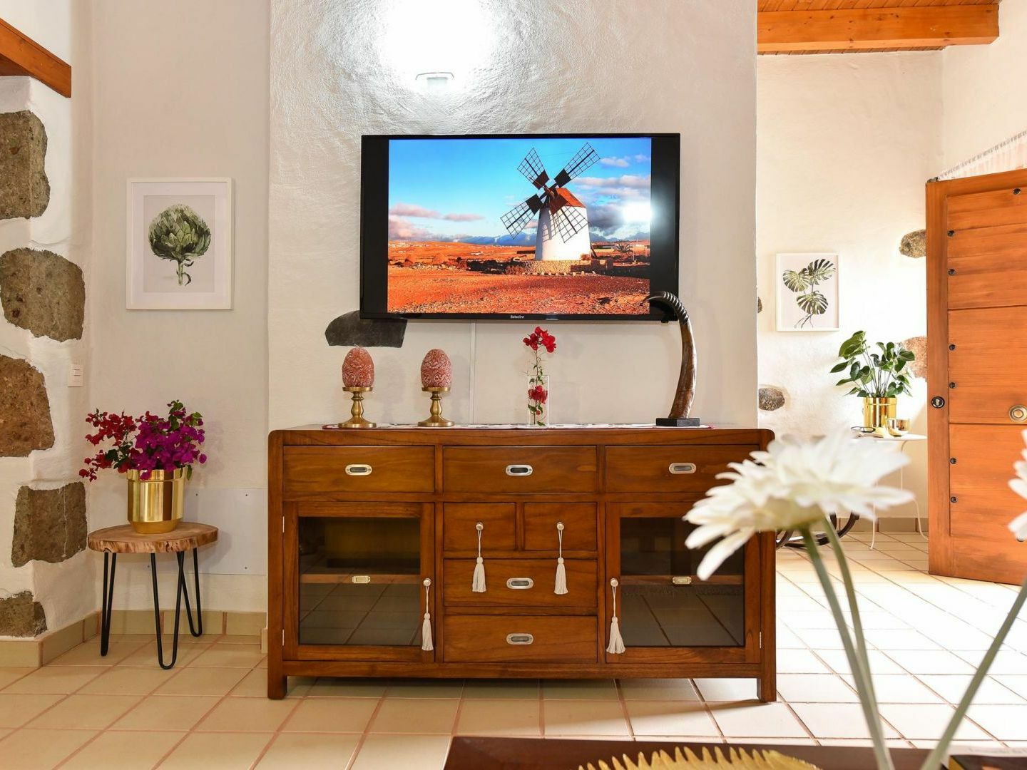 Los Algodones Cottage With Pool Инхенио Екстериор снимка